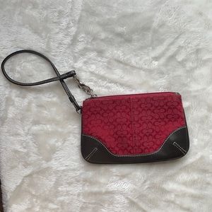 Coach wristlet